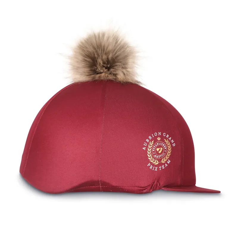 Aubrion Team Hat Silk in Red - One Size